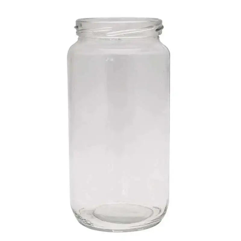 Glass Jam Jar (19cm)