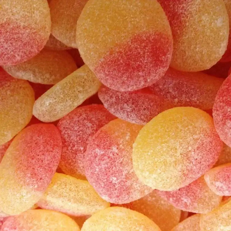 Fizzy Peaches 500g - Bristow Direct