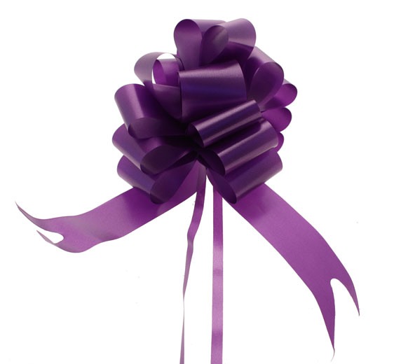 Discover the Purple Pull Bow 50mm at Bristow Direct