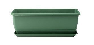 Discover the Stewart 50cm Balconniere Trough - Green at Bristow Direct
