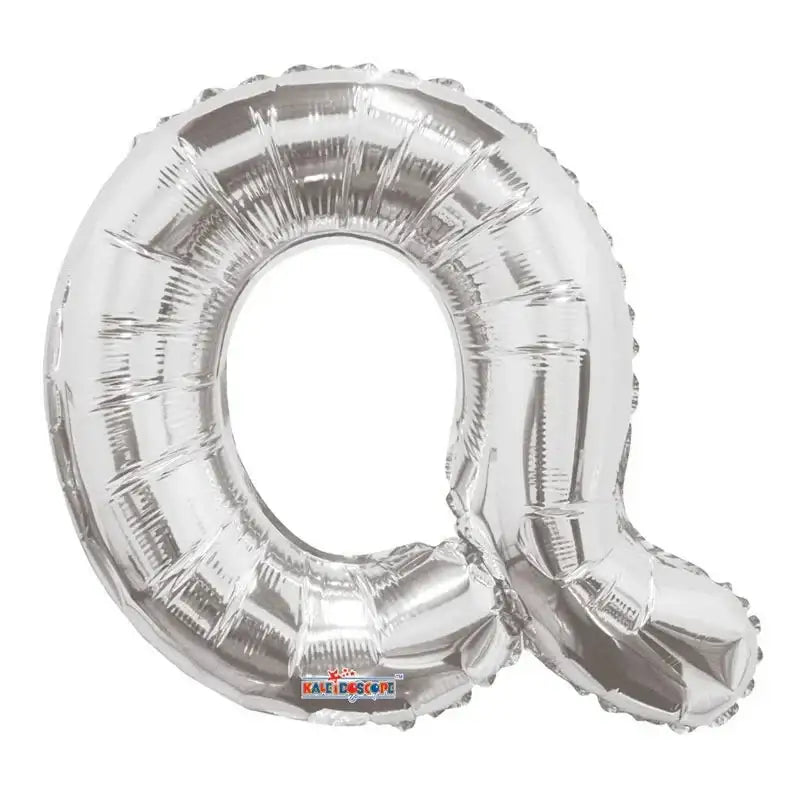 14 Inch Silver Letter Q Balloon