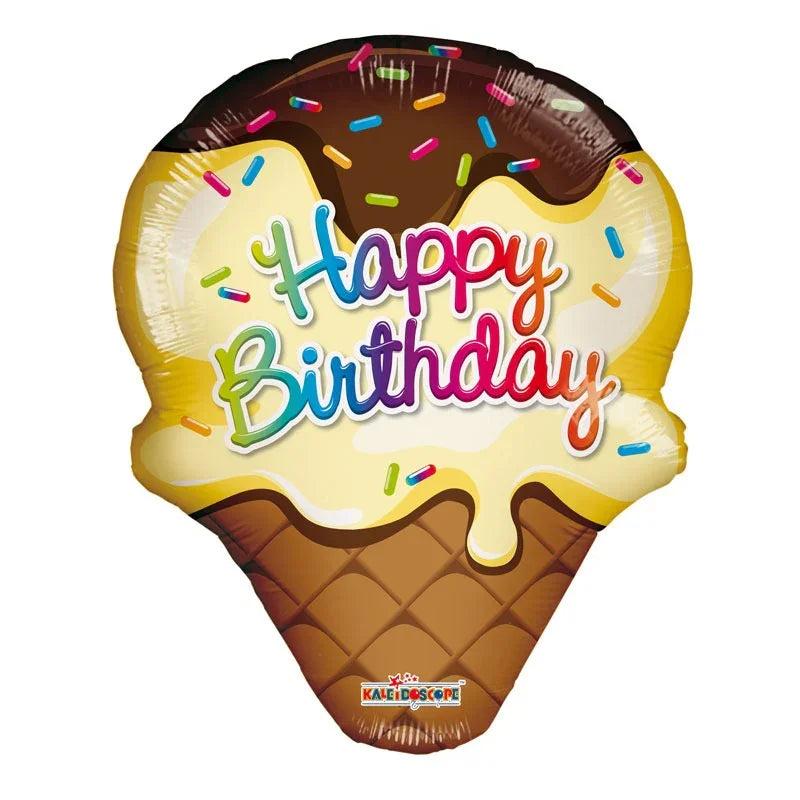 14" Ice Cream Cone Balloon