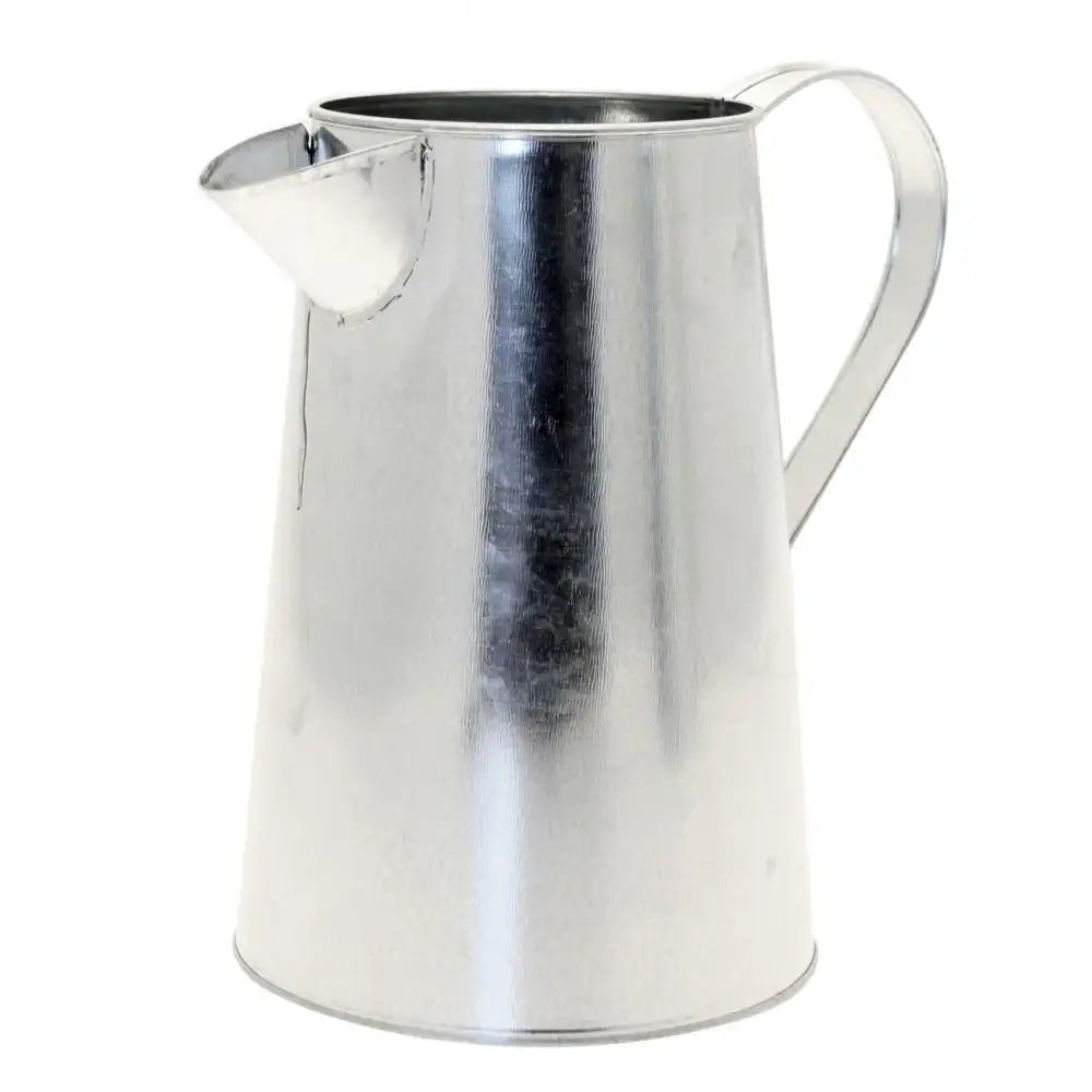 Shiny metal pitcher for home décor or gifting, perfect for celebrations and everyday use.