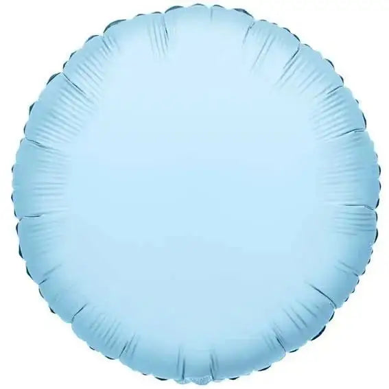 Light Blue Circle Balloon