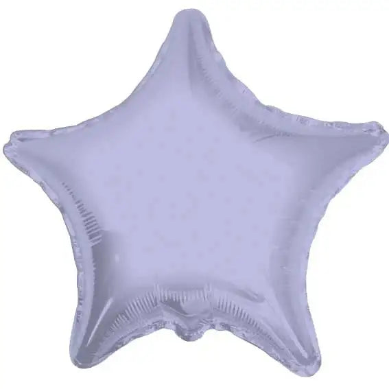 Purple star-shaped foil balloon for celebrations and home décor