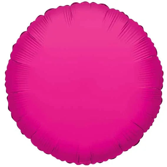 Hot Pink Circle Balloon