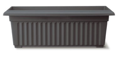 Discover the Stewart 70cm Corinthian Trough - Black at Bristow Direct