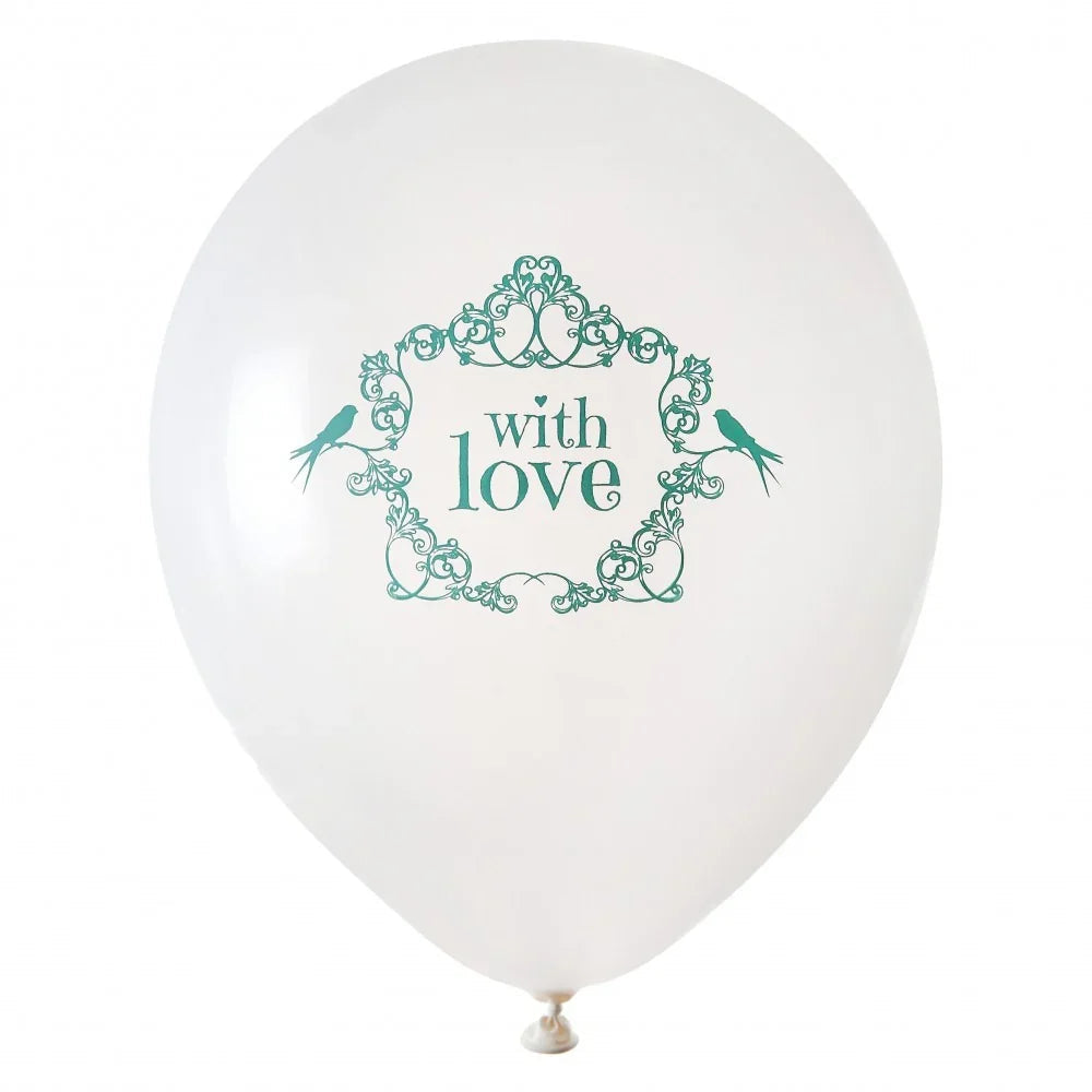 Mint With Love Balloons
