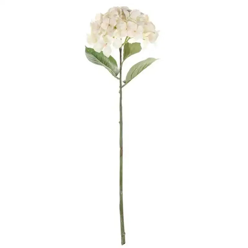 68cm Single Large Hydrangea Cream
