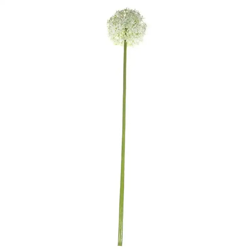 76cm Single Allium Cream and White