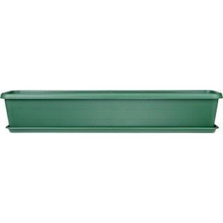 Discover the Stewart 80cm Terrace Trough - Green at Bristow Direct