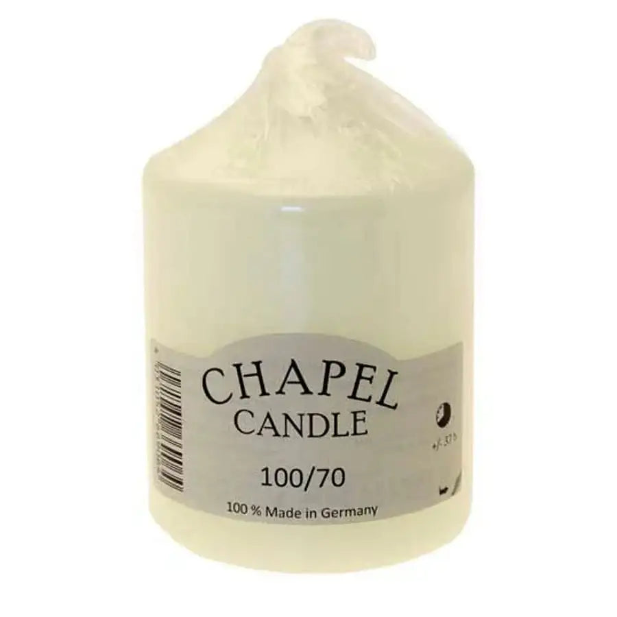 Chapel Candle 100/70, 100% Made in Germany, ideal for home décor and gifting