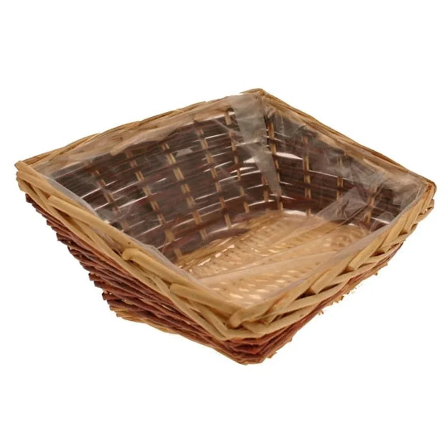 Small Rectangle Sloped Two Tone Tray 35cm