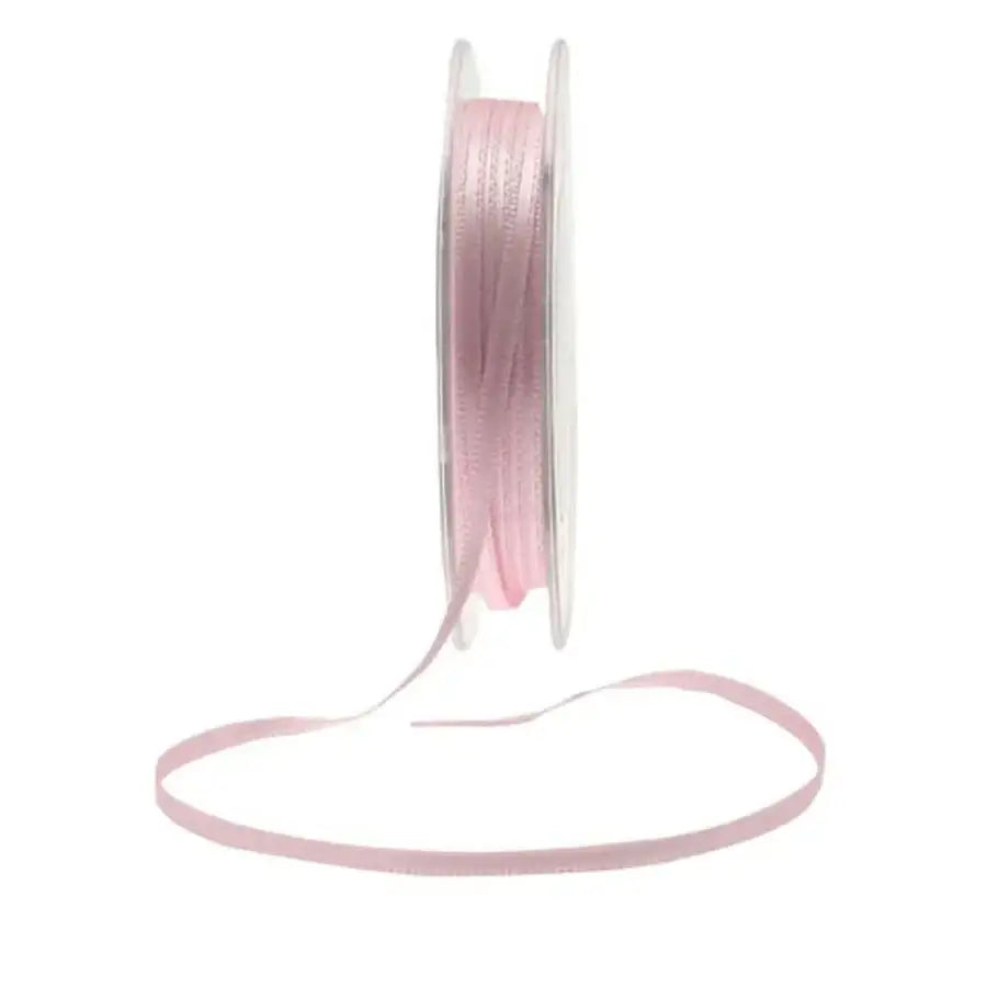 3mm Baby Pink Satin Ribbon