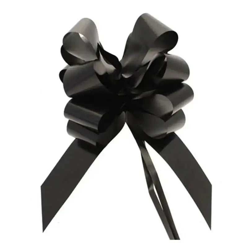 Black Single Pull Bow (50mm)