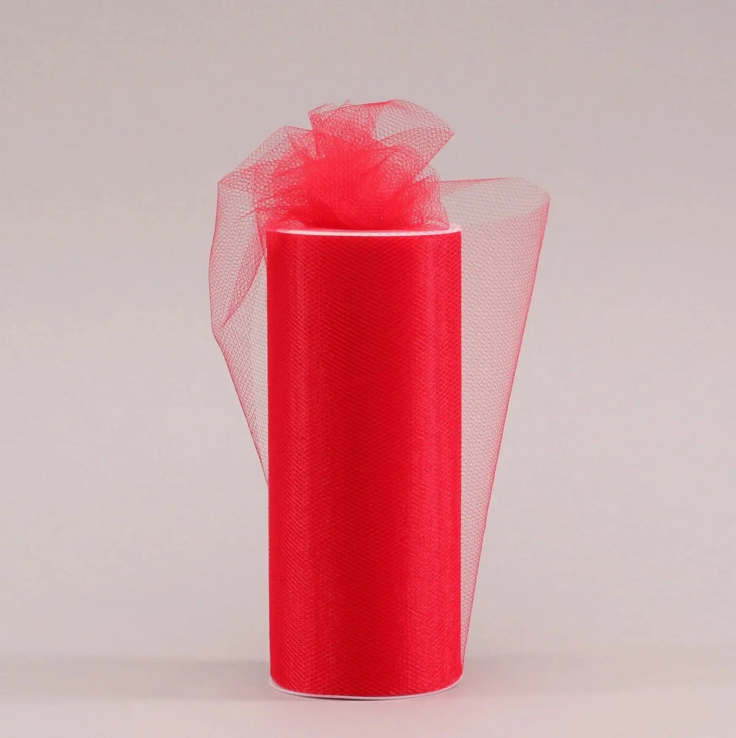 Red Tulle 15cm x 23m
