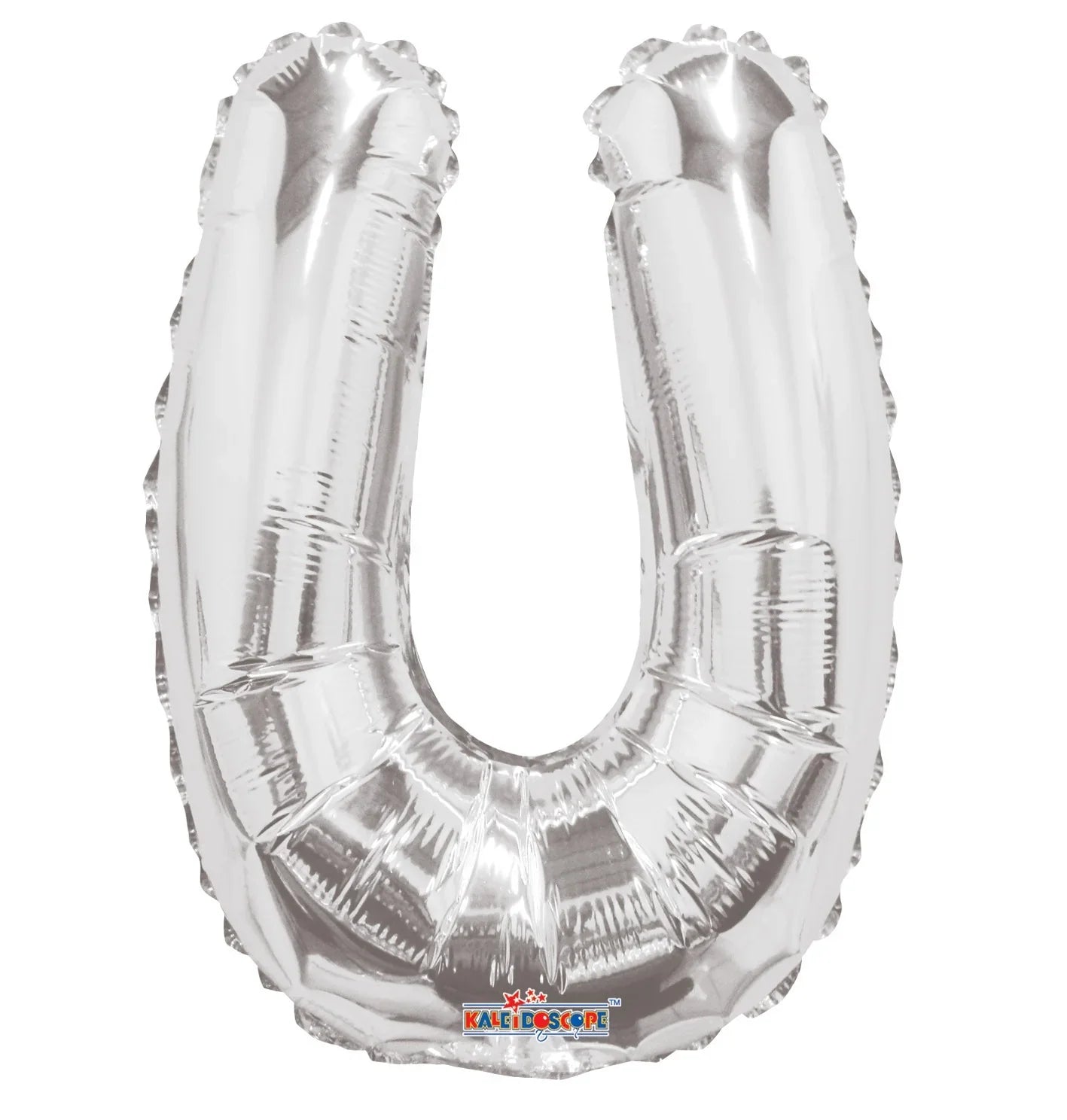 34" Letter Balloon - U - Silver
