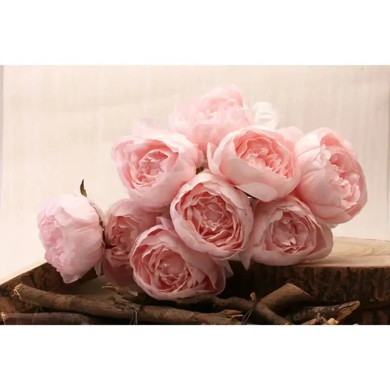 Peony Bunch Pink 40cm