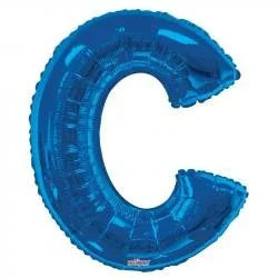 34" Letter Balloon - C - Blue