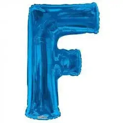 34 Inch Letter Balloon - F - Blue