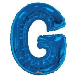 34" Letter Balloon - G - Blue