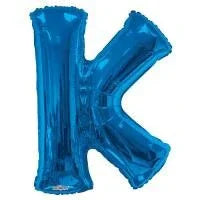 34" Letter Balloon - K - Blue