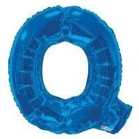 34" Letter Balloon - Q - Blue