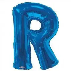 34 Inch Letter Balloon - R - Blue