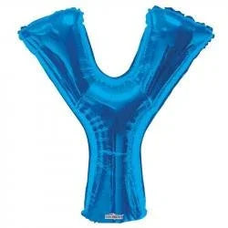 34" Letter Balloon - Y - Blue