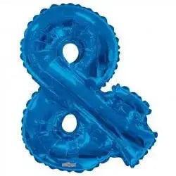 34 Inch Letter Balloon - and - Blue