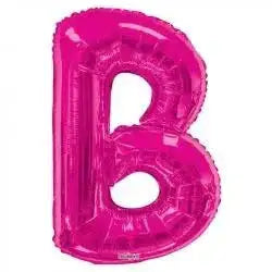 34 Inch Letter Balloon - B - Pink