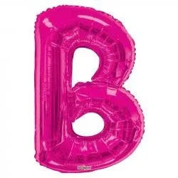 34" Letter Balloon - B - Pink