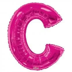 34" Letter Balloon - C - Pink