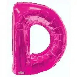 34 Inch Letter Balloon - D - Pink