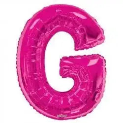 34 Inch Letter Balloon - G - Pink