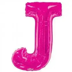 34 Inch Letter Balloon - J - Pink