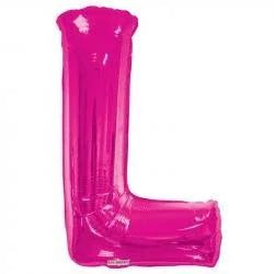 34" Letter Balloon - L - Pink