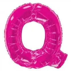 34 Inch Letter Balloon - Q - Pink