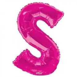 34 Inch Letter Balloon - S - Pink