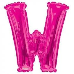 34" Letter Balloon - W - Pink