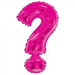 34 Inch Letter Balloon - Questionmark? - Pink