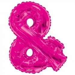 34" Letter Balloon - & - Pink