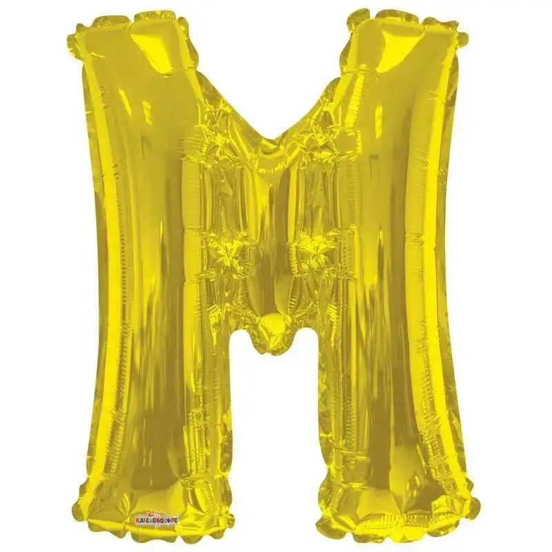 34 Inch Letter Balloon - M - Gold