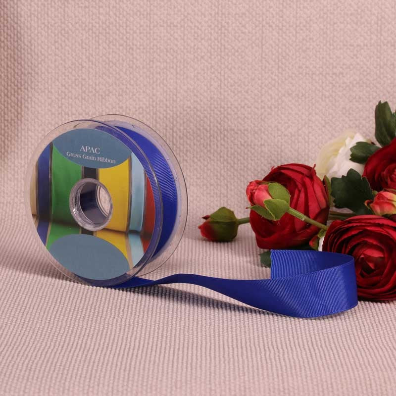 Discover the Royal Blue Grosgrain Ribbon (25mm x 20m) at Bristow Direct