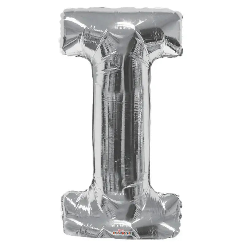 34 Inch Letter Balloon - I - Silver