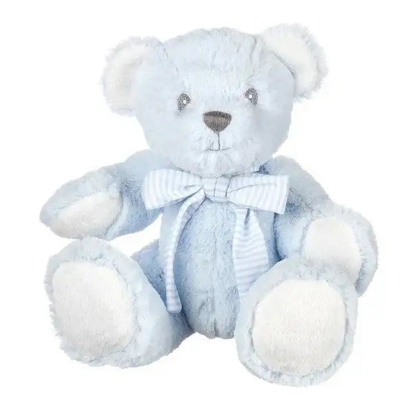 Suki Baby Blue Hug-a-Boo Bear with Rattle (7 Inch)