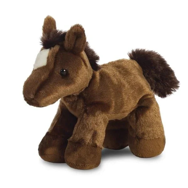 Discover the Mini Flopsie - Chestnut Horse 8in at Bristow Direct