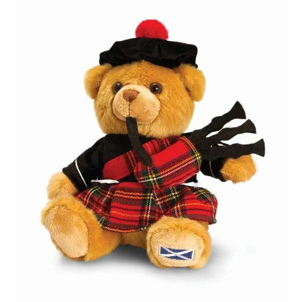 Gorgeous Highland Bear with Tartan Bonnet 25cm by Keel Toys