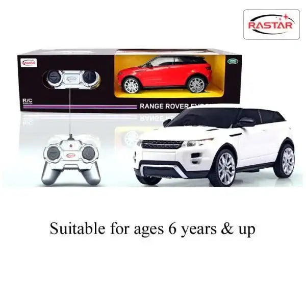 Remote control Range Rover Evoque toy car with controller, suitable for kids ages 6 and up