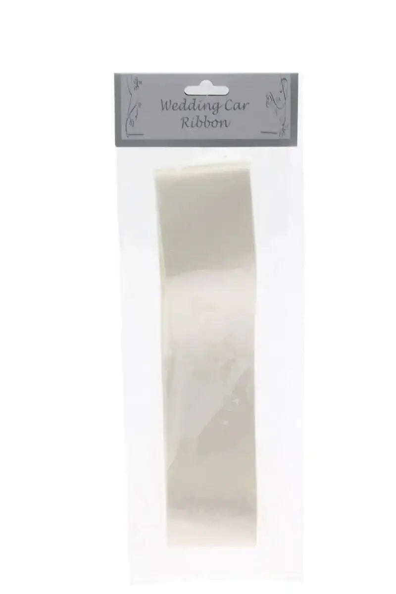 Ivory Wedding Car Ribbon